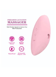 Pikkaboo Pikkaboo Rechargeable Lactation Massager For Breastfeeding-Pink  - Image 1