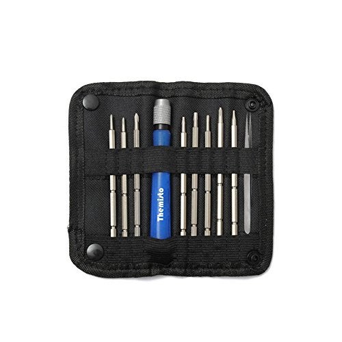 Themisto 9 IN 1 Screwdriver Tool Kit for Repairing Mobiles, PDA, Laptop with Screwheads and Tweezer - Image 1