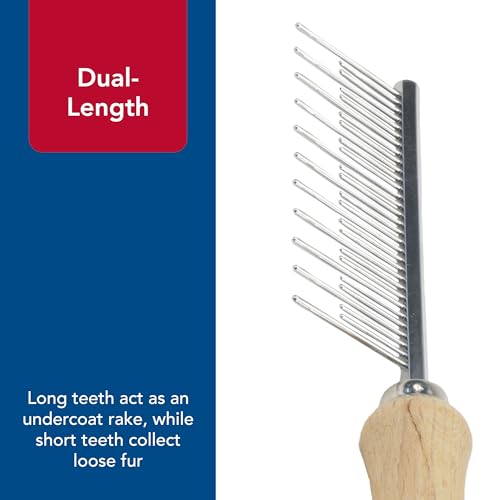 Coastal Pet Safari Cat Shedding Comb - Prevents Hairballs - Daily-Use Cat Deshedding Brush - for Cats with Short and Long Hair - One Size - Image 5