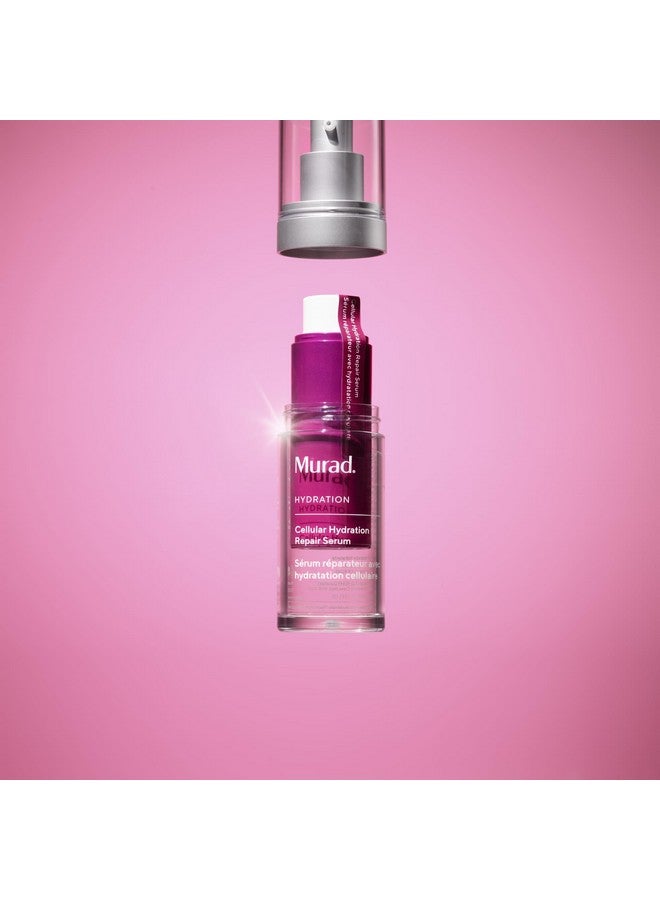 مراد سيروم إصلاح ترطيب الخلايا من موراد - سيروم مرطب للوجه يُصلح حاجز البشرة المُستنزف من الدهون - هيكسابيبتيد-9، والتوت البري، وحمض الهيالورونيك يُوفر بشرة أقوى وأكثر صحة - 1 أونصة سائلة - Image 2