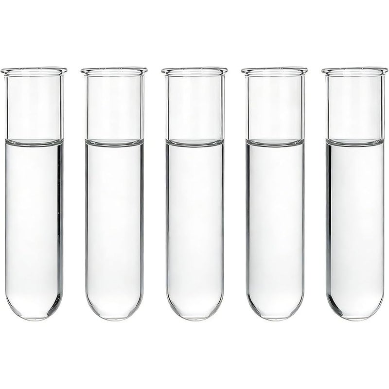 YIBOT 5-Pack Plant Propagation Tubes Compatible with 3-Tier Wall Mounted Plant Glass Containers, Mini Test Tubes for Hydroponic Plants Cutting Home Garden Office Decorative Plants. - Image 1