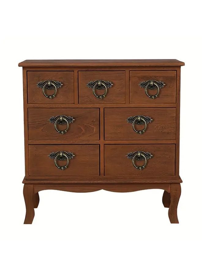 5 قطع مقابس أدراج ذهبية عتيقة من سبائك الزنك، وأجهزة أثاث عتيقة، ومقابض - Image 5