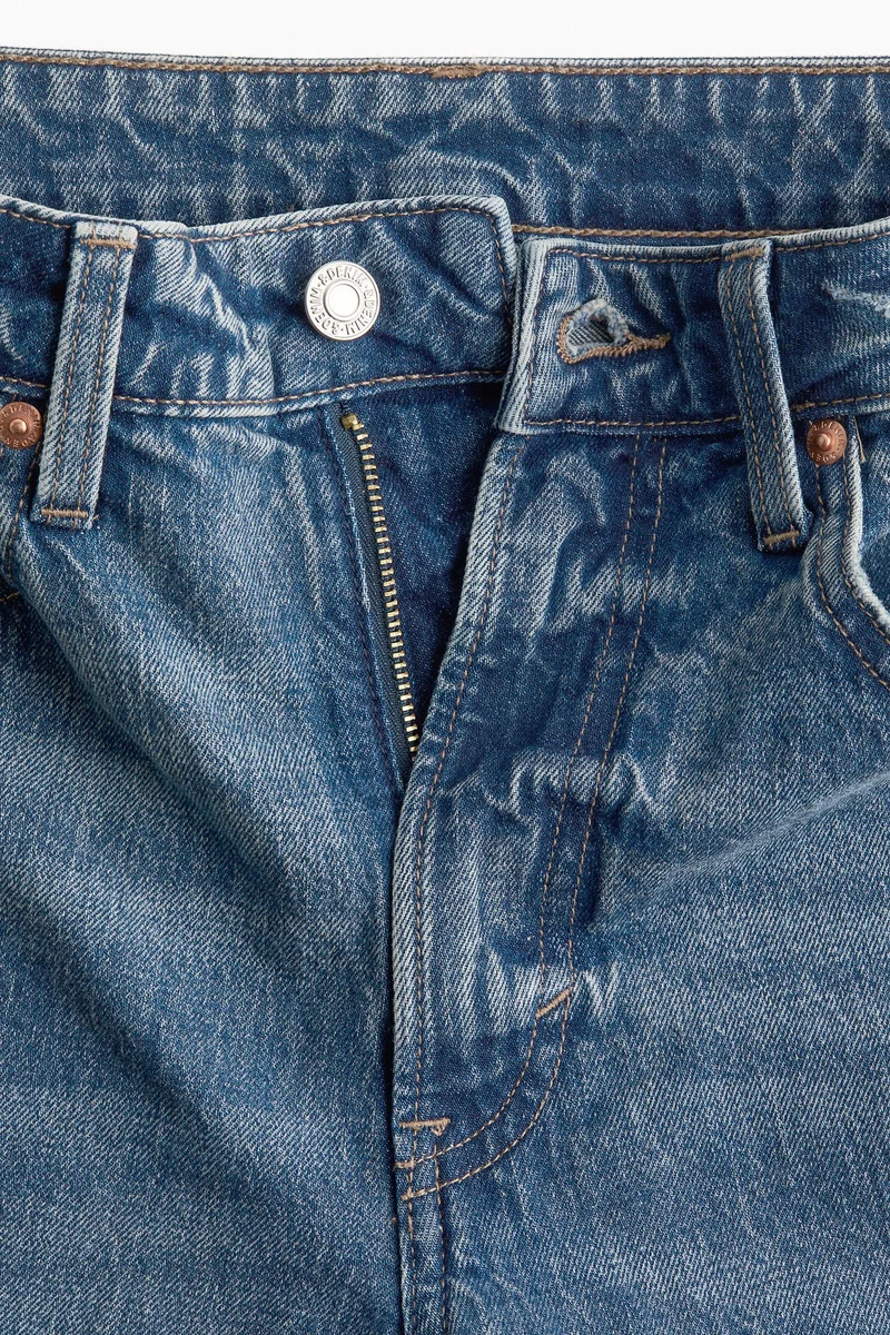 اتش اند ام جينز بخصر عالي وقصّة سلِم