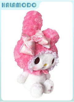 HALAMODO Adorably Soft Pink Cat Plush Toy Doll - A Perfect Comfort Companion for Sleep, Ideal Birthday Gift, All - round Decor for Bedroom, Living Room, Desk, and Office Stress - reliever 32 cm  - Image 2
