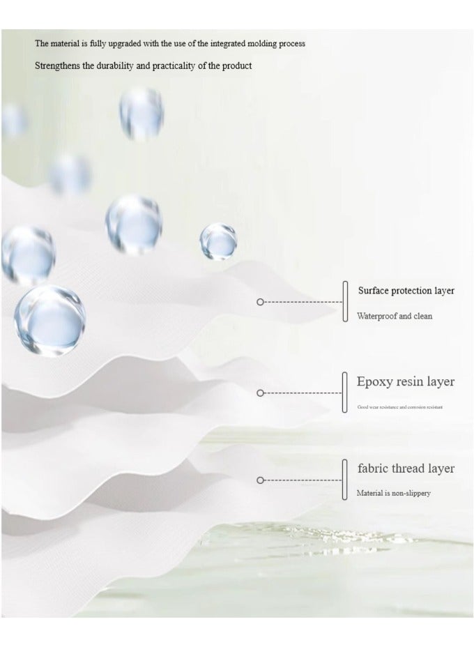 Anna 140*140cm Soft Anti-Scratch, Wear-Resistant, Heat-Resistant, Waterproof, Oil-Proof, Easy-Clean Minimalist Tablecloth - Image 3