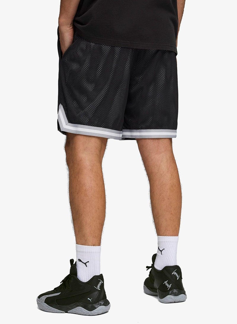 PUMA 7" Swish N' Ink Reversible Shorts - Image 2