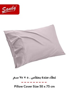 Sandy Sandy Premium Hotel Quality Flat Sheet and Pillow Case, Bed Sheet 2 Pieces Set, Soft & Breathable and Cooling, Extra Twin Size 243 x 167 cm, Light Grey  - Image 4