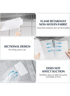 Generic Range Hood Filters Paper, Nonwoven Fabric Range Hood Replacement Filter with Adhesive Strips and Magnetic Block, Anti Oil Filter Paper for Kitchen, 46cm x 10m  - Image 3