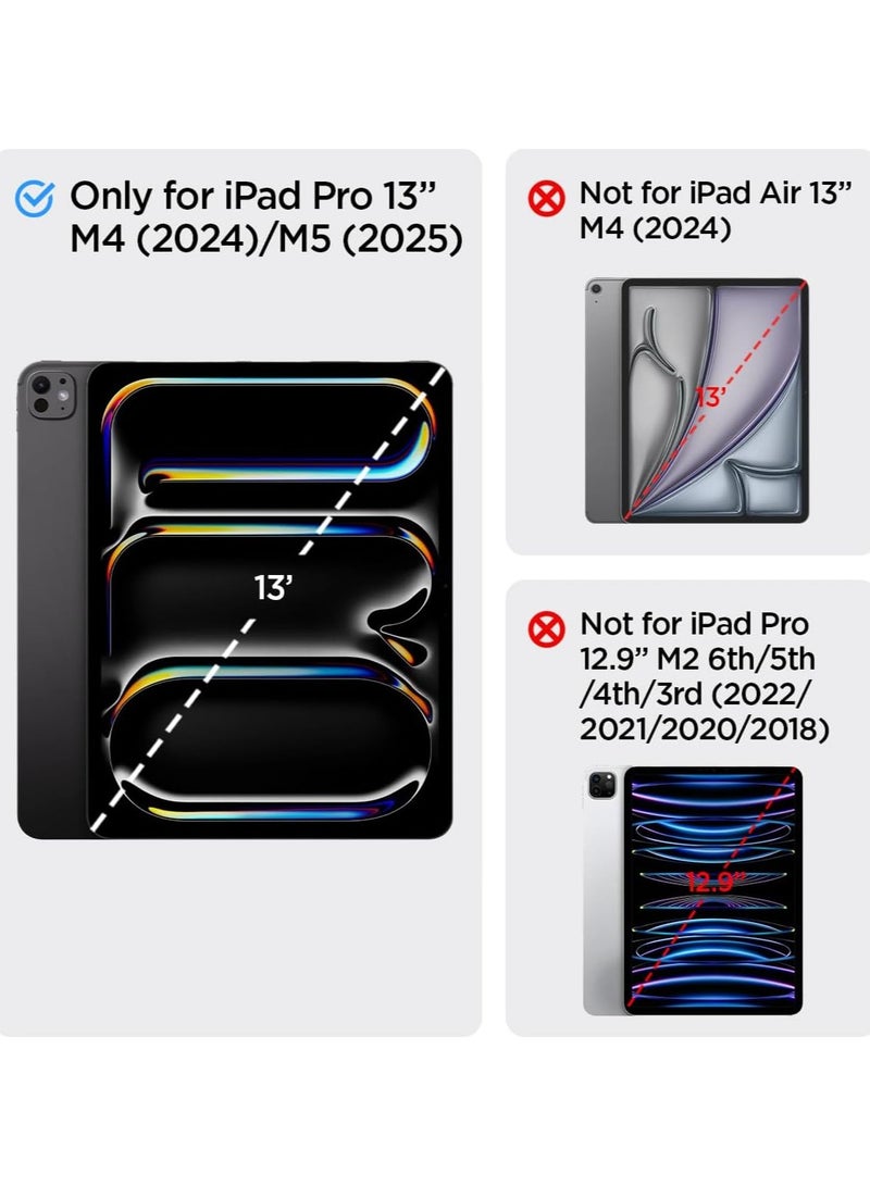 Spigen GLASTR EZ Fit for iPad PRO 13 inch M5/M4 (2025-2024) Screen Protector Premium Tempered Glass with Auto Align Technology - Case Friendly - Image 2