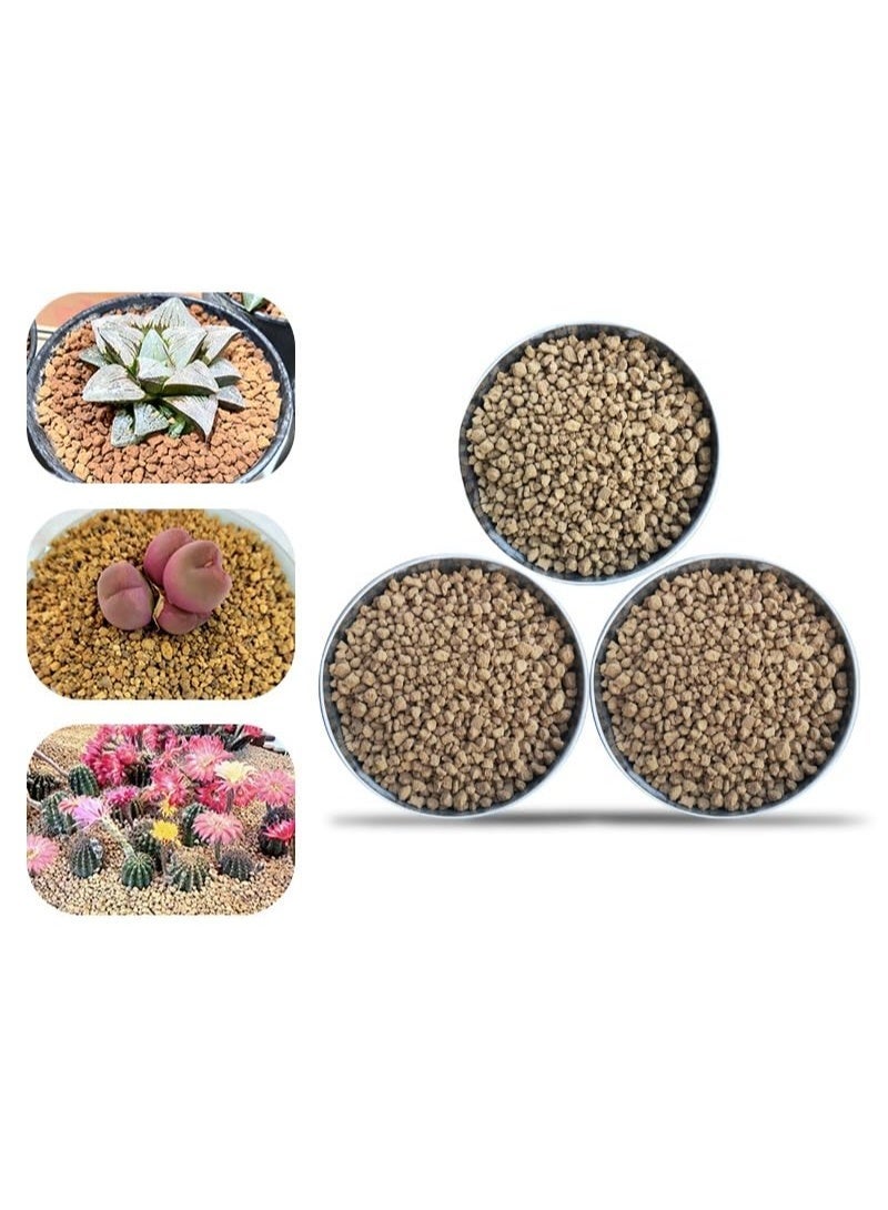 Akadama Japanese Bonsai Soil, 2-5mm size Premium Growing Medium, 1.4lb pack - Image 1