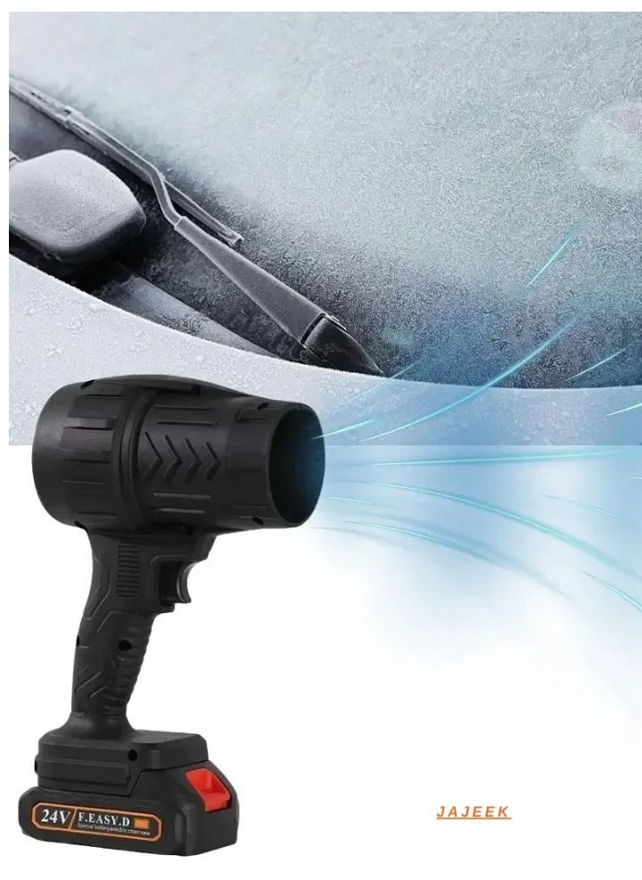 JAJEEK Handheld Car Dryer – Powerful Turbine Jet Air Fan, Electric Snow Removal and Cleaning Dryer, High-Powered Air Gun for Quick Drying and Vehicle Care  - Image 2