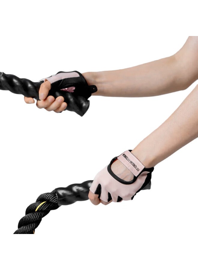FITTERGEAR Fitness Gloves For Women, Half-Finger Breathable, For Gym Equipment Training, Dumbbell Yoga, Non-Slip And Callus-Resistant - Image 1