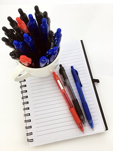 Zebra Pen Z-Grip Retractable Ballpoint Pen, Medium Point, 1.0mm, Red Ink (Pack of 6, 72 Count Total) - Image 3