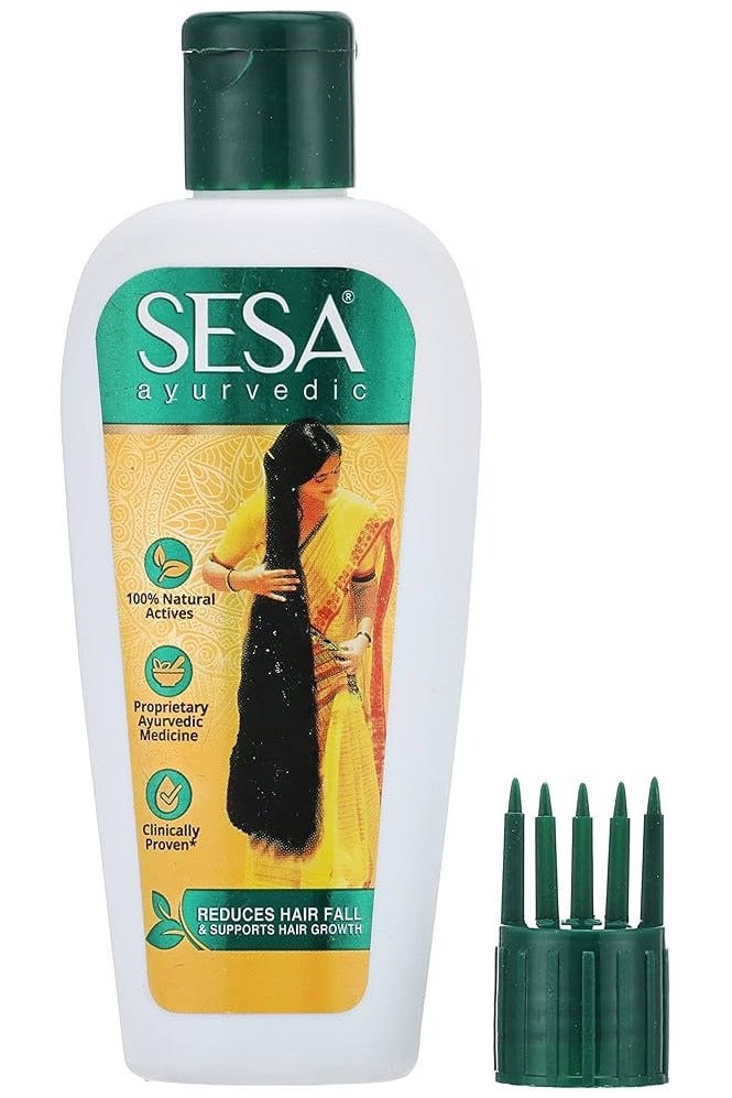 Sesa Ayurvedic Hair Oil Reduces Hair Fall & Supports Hair Growth – 100 Ml