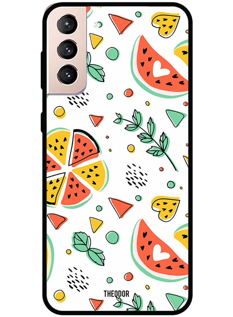 Theodor Protective Case Cover For Samsung Galaxy S21 Colourful Watermelon