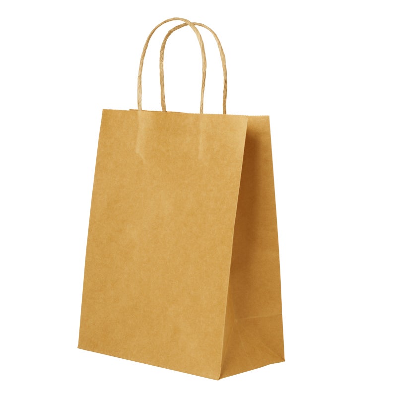 Kraft Paper Bags 10Pcs Khaki CA-1 Size: Premium Russian Long Fiber Material - Recyclable Blank Surface for Diy, Shopping, Gift, Wedding Party Celebrations - Image 1