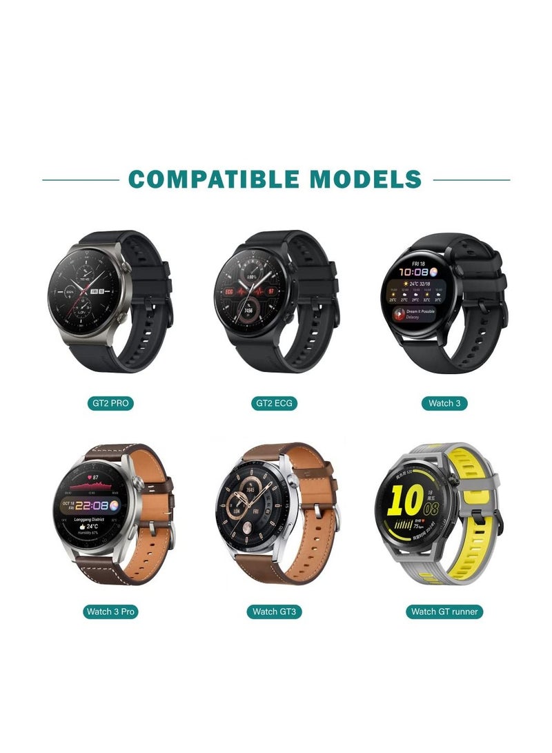 Charging Cable Compatible with Huawei Watch GT4/Watch 4 Pro/Fit4/Fit4 Pro/GT2 PRO/GT2 ECG/Watch Ultimate/Watchs GT3 SE Magnetic USB Charging Cable 100cm Smartwatch Accessories (Black) - Image 2