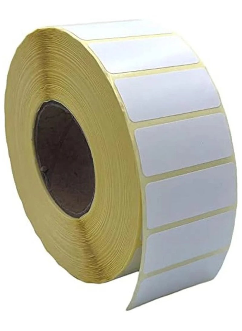Premium Thermal Label Roll 50x25mm – 2000 Labels per Roll, High-Quality Self-Adhesive, Perfect for Barcode & Shipping Printers - Image 1