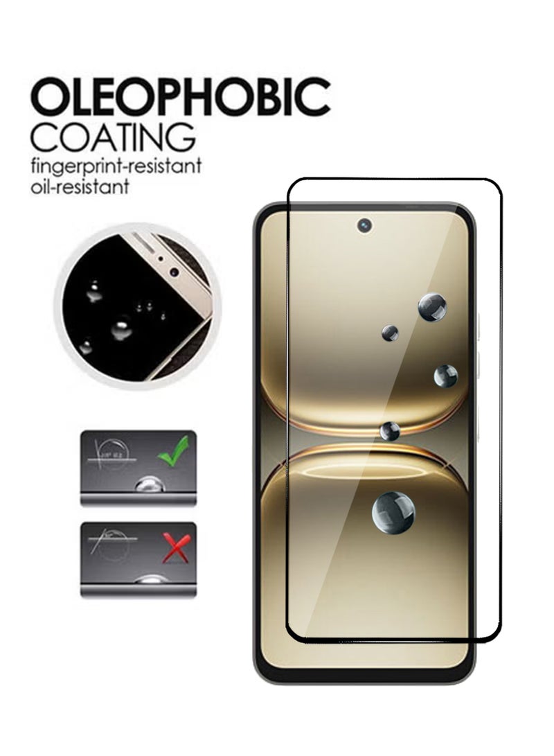 Tecno Spark Go 2 Screen Protector - Premium Full Screen Tempered Glass For Tecno Spark Go 2, High Transparency, Delicate Touch, Anti-Explosion, Smooth Arc Edges, Easy Installation - Image 4