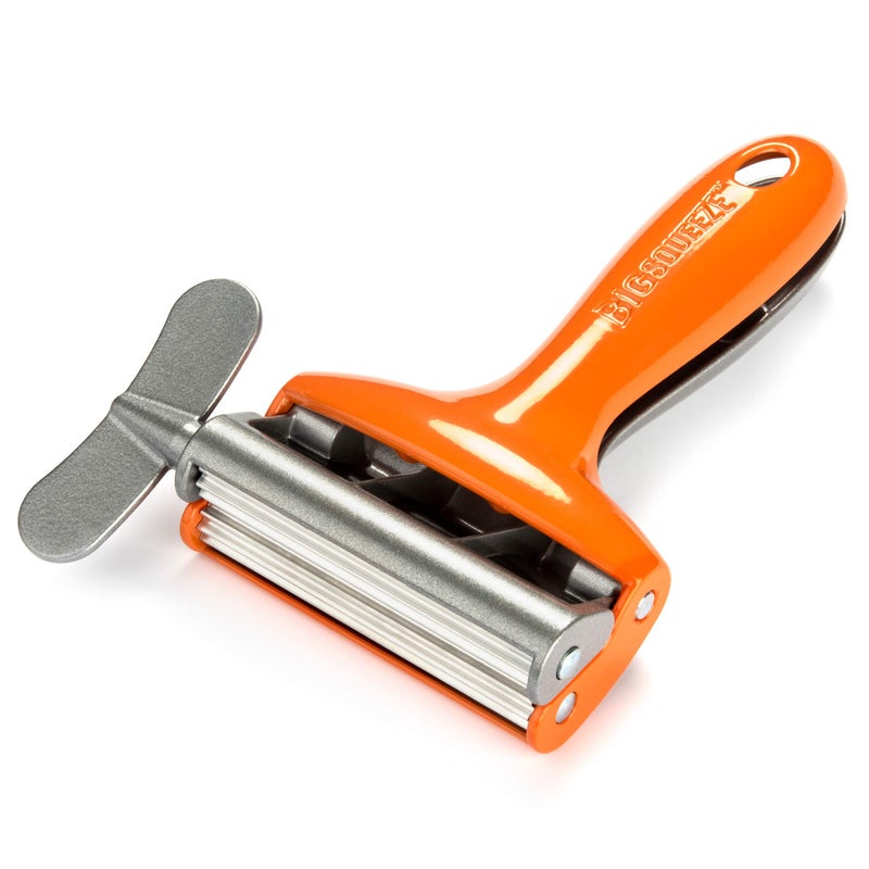 Big Squeeze Tube Squeezing Tool â€“ Waste Less, Save More â€“ Professional-Grade Metal Tube Squeezer, Ideal for Artists and Stylists â€“ Works with Paint, Hair Dye, Prescription Creams, Cosmetics (Orange)