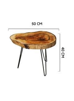طاولة ( ترابيزة ) جانبية صناعة يدوية من الخشب الطبيعي الوان طبيعية 100% من قلب الشجرة - pzsku/Z62C89498EC5762828179Z/45/_/1669388425/eacc2f7b-17c6-416e-ac37-607f9251ca41
