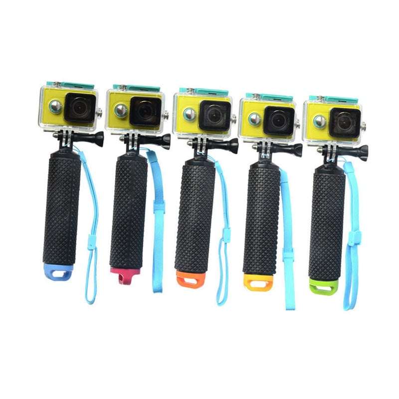 Yellow Floating Handheld Stick Adjustable Grip Handle for Underwater Photography - Image 2