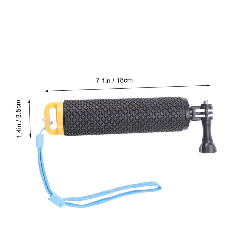 Yellow Floating Handheld Stick Adjustable Grip Handle for Underwater Photography - Image 3