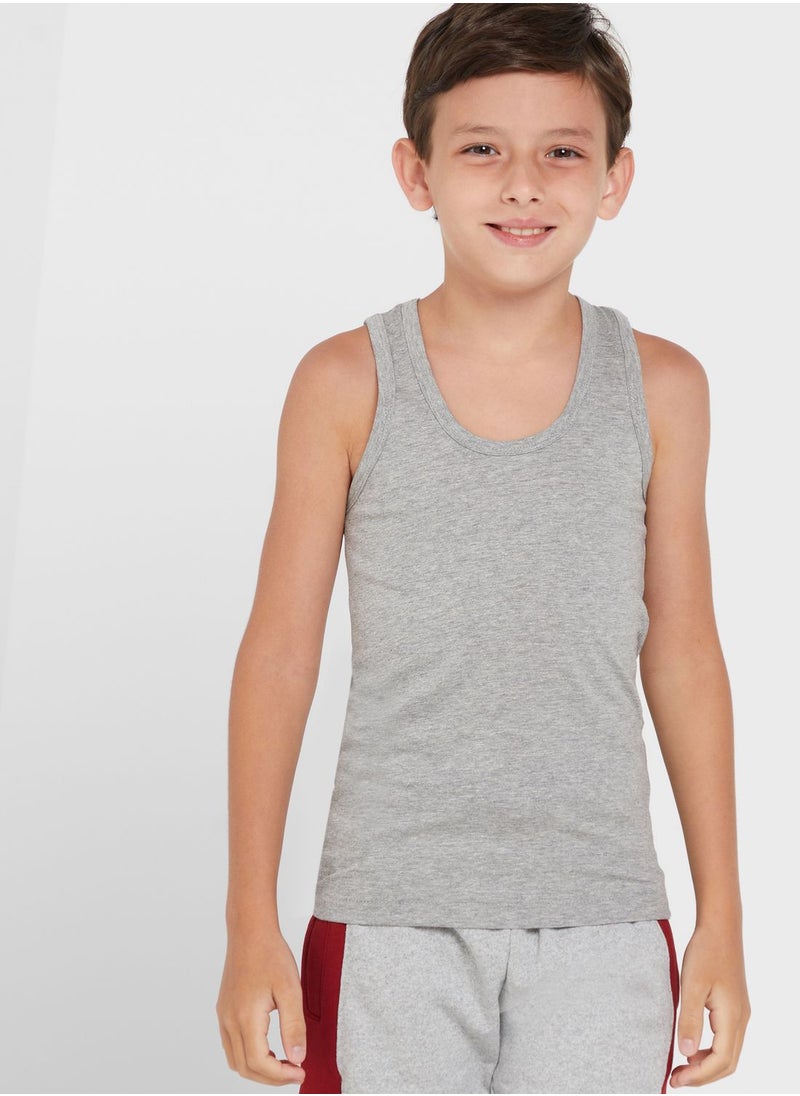 Pinata - Pack Of 5 Boys Essential Vest - Image 1