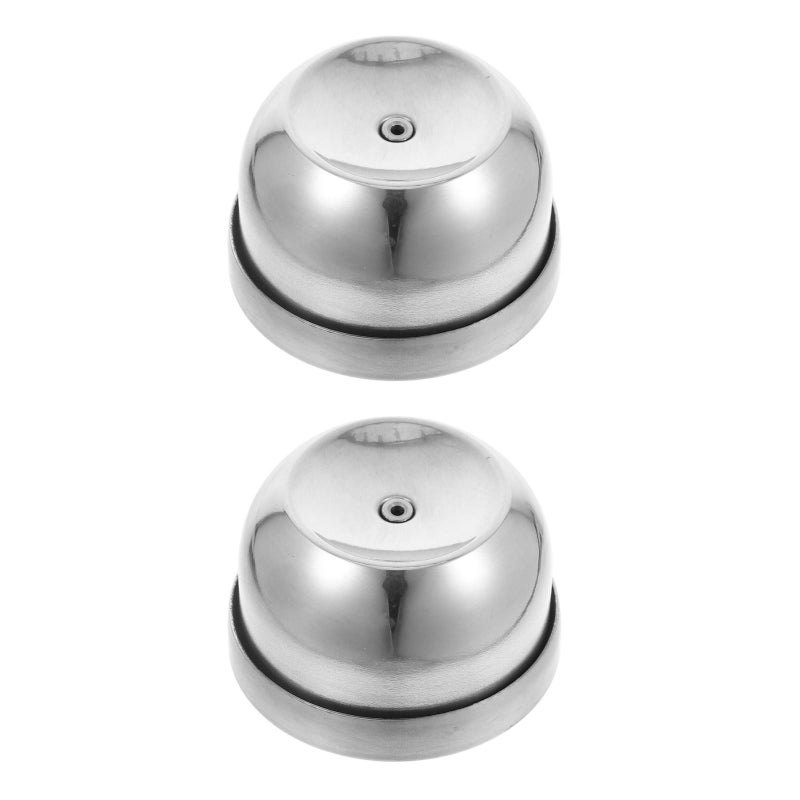 2pcs Stainless Steel Tool for Boiled Eggs Puncher for Boiled Peeler Handheld Beater Shell Remover Manual Cracking Tool - Image 1