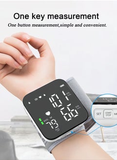 Goldfish Adjustable Cuff Wrist Blood Pressure Monitor Blood Pressure Detector Large Display Voice Can Be Used By Two People  - Image 3