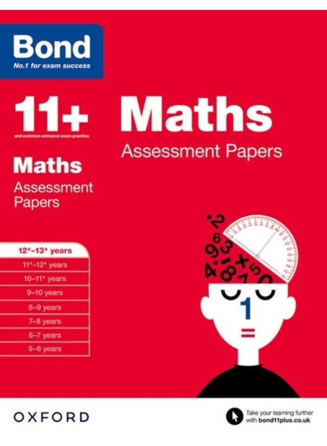 Bond 11 Maths Assessment Papers 12 13 years - Paperback