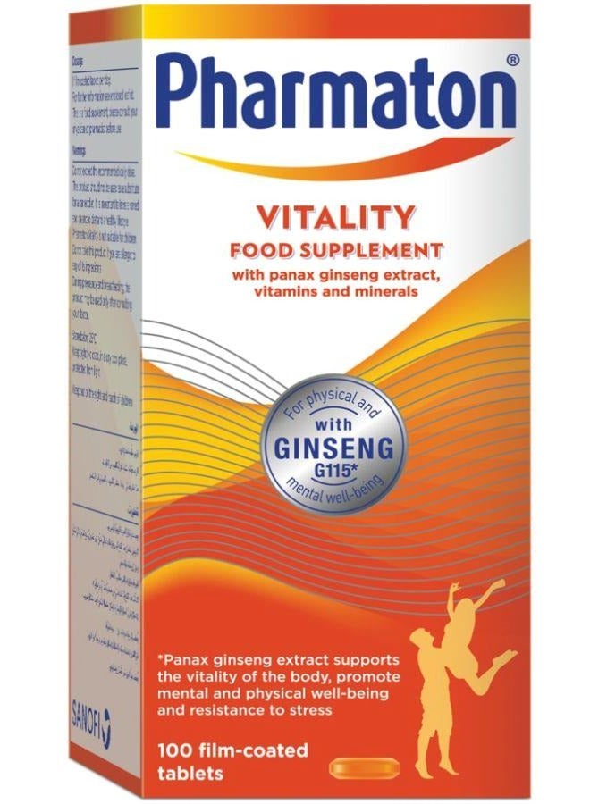 Pharmaton Vitality Capsules 100'S