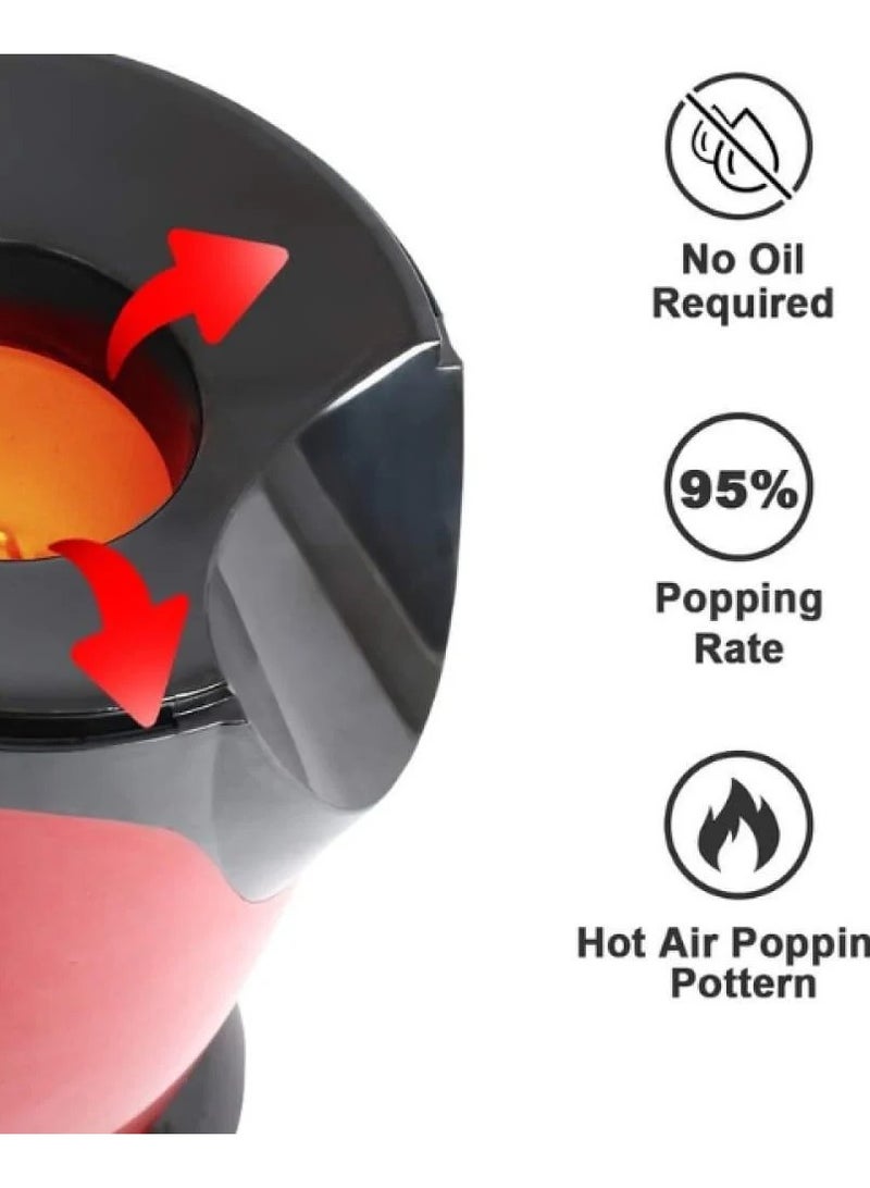 DENX DX2089 Popcorn Maker – Healthy Popcorn in Under 2 Minutes - Image 3