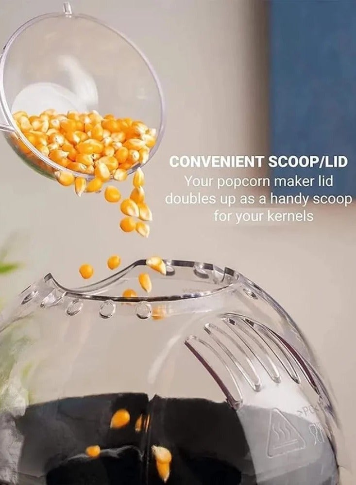 DENX DX2089 Popcorn Maker – Healthy Popcorn in Under 2 Minutes - Image 4