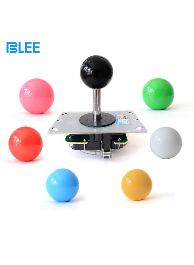 Large Game Machine Sanhe Rocker With Circuit Board Imitation Sanhe Rocker Street Fighter Fighting Arcade Four-way Square Gear Handle-Product Color:Japanese Sanhe Rocker Circuit Board-wiring Basketball - Image 2