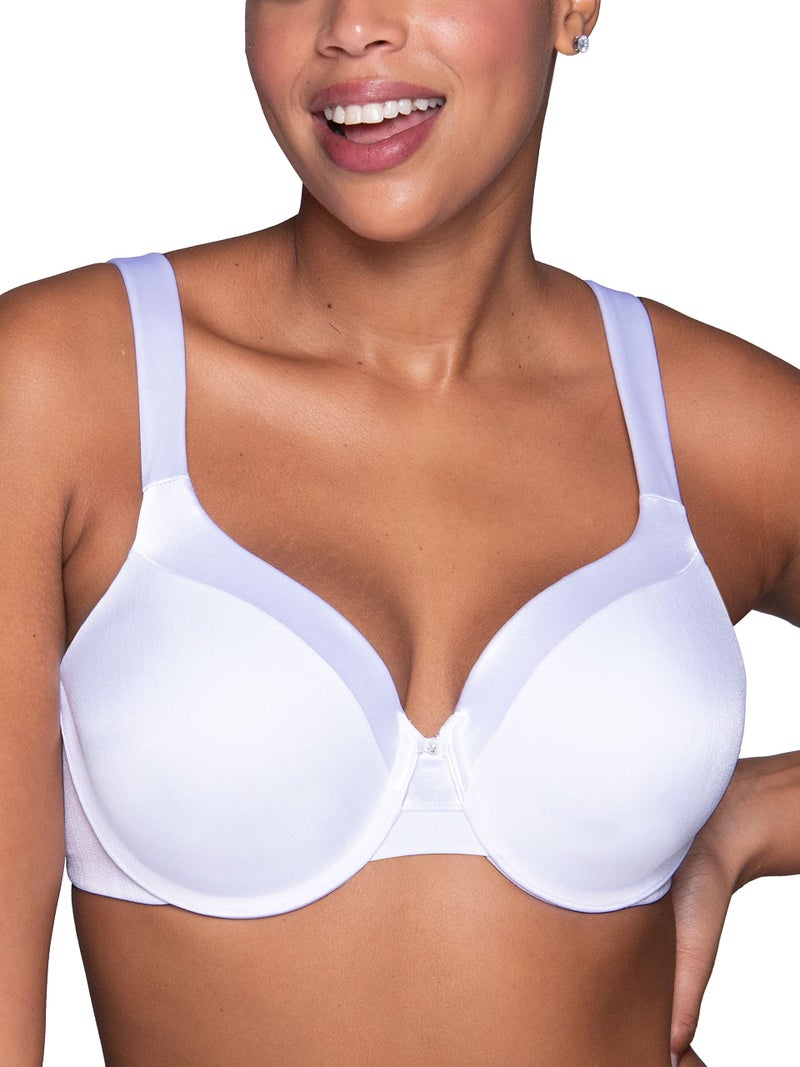 Vanity Fair womens Illumination Full Figure Zoned-in Support (36c-44d) Bra, Underwire - White, 36DD US - Image 1