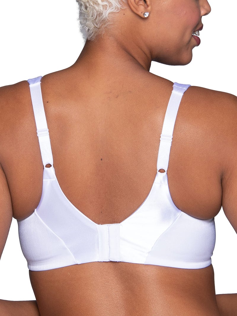 Vanity Fair womens Illumination Full Figure Zoned-in Support (36c-44d) Bra, Underwire - White, 36DD US - Image 3