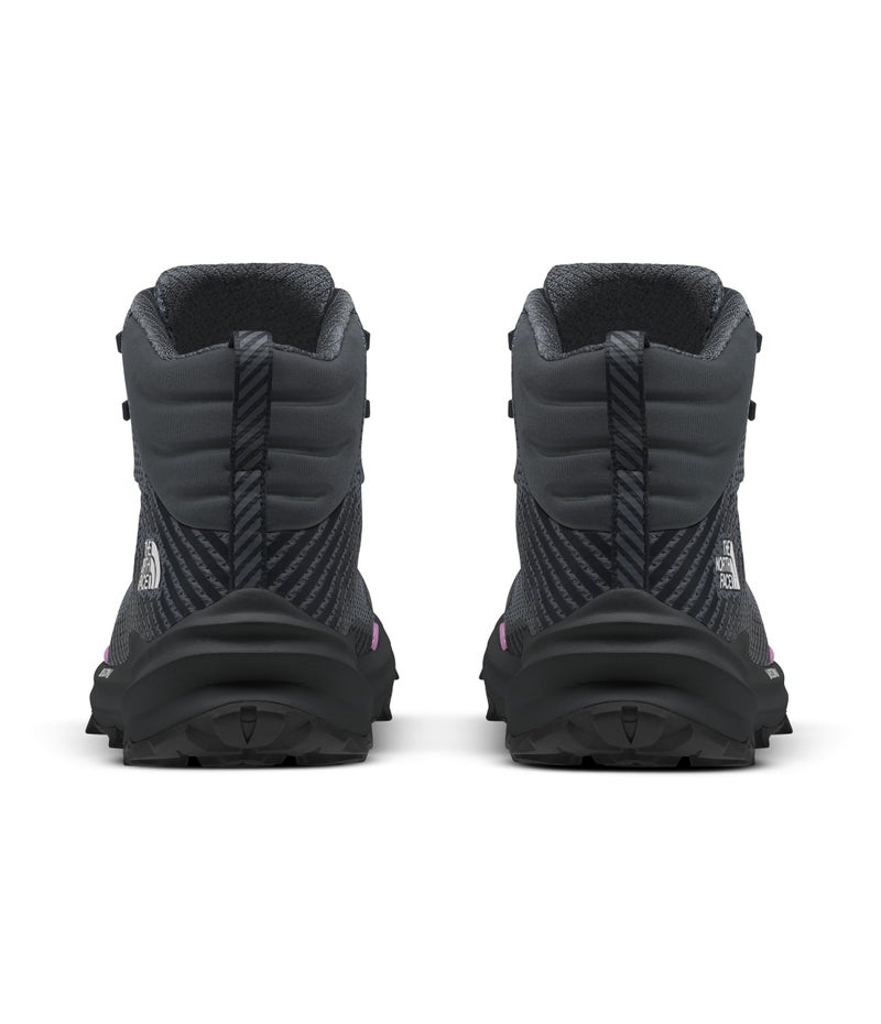 THE NORTH FACE حذاء المشي النسائي VECTIV Fastpack Mid FUTURELIGHT من ذا نورث فيس، أسود TNF/رمادي أسفلت، 5.5 - Image 4