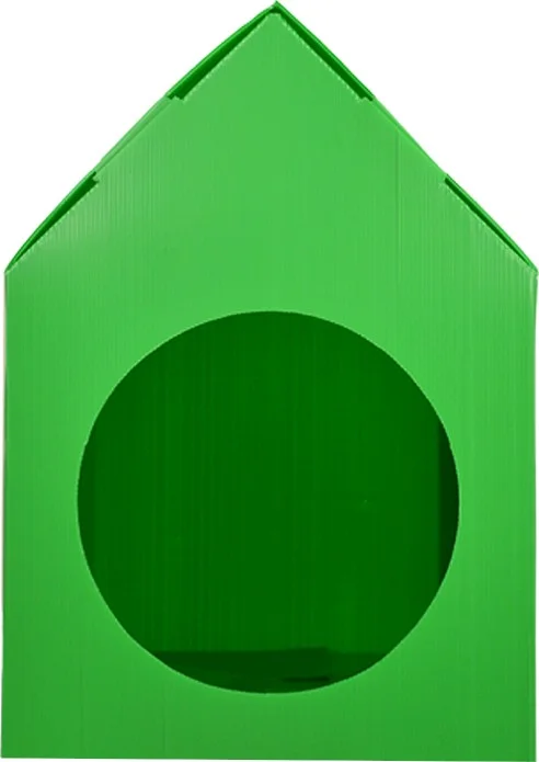 Temel Basic Special Production Plastic Cat House Set of 4