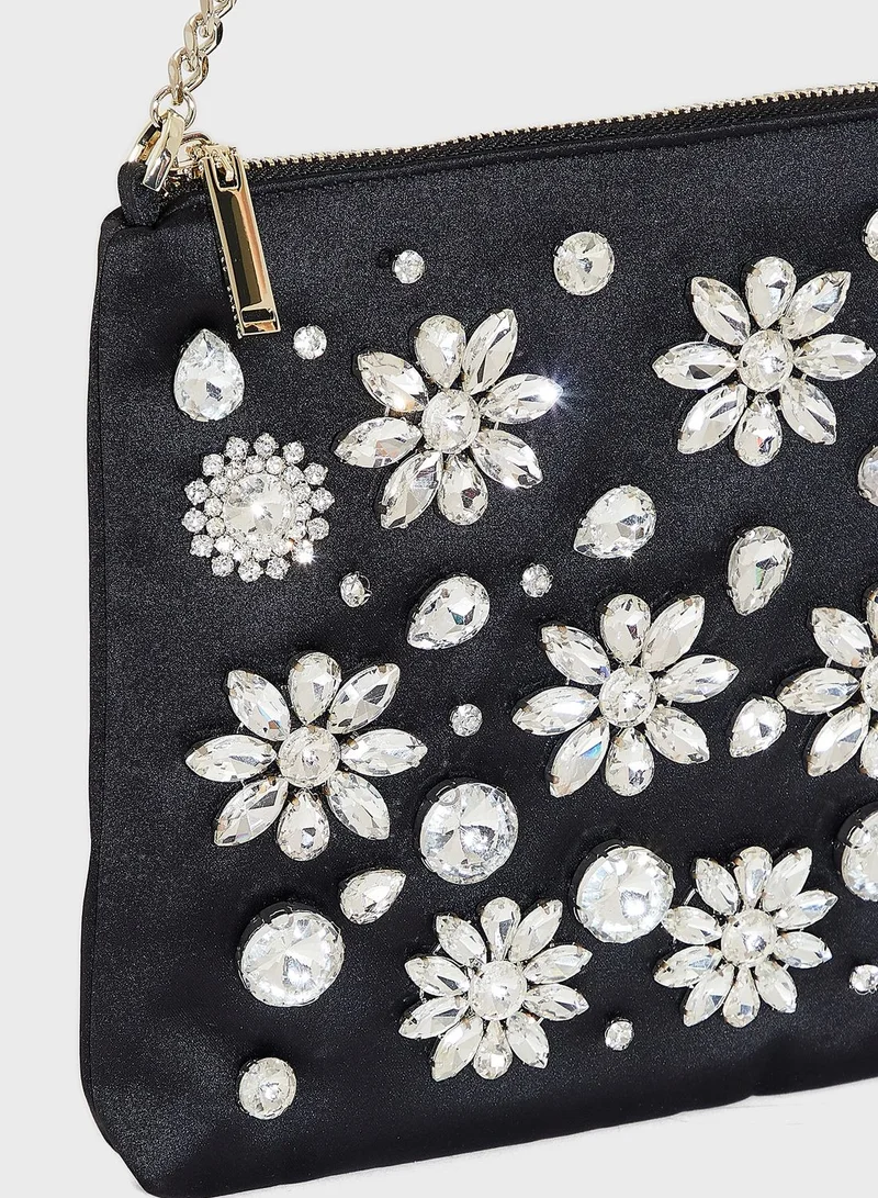 Ted Baker Crystal Embellished Shoulder Bag