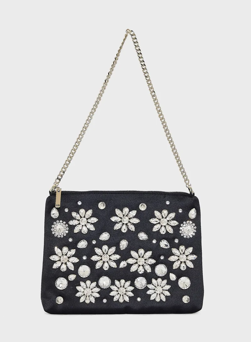 Ted Baker Crystal Embellished Shoulder Bag
