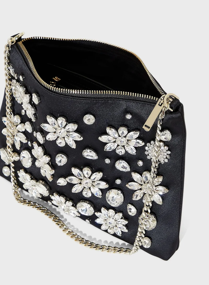 Ted Baker Crystal Embellished Shoulder Bag