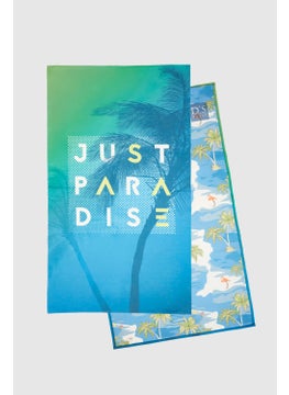 D'S DAMAT D'S Groom Water Green Microfiber 85X150 Cm Beach Towel 0HCORTHVL01  - Image 1