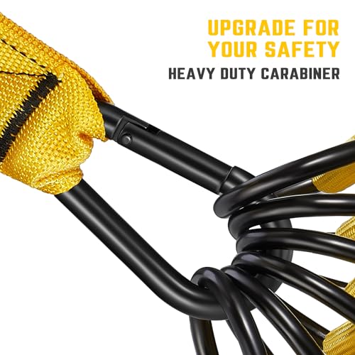 KUZARO Heavy Resistance Bands for Working Out, 300lbs/360lbs Heavy Exercise Bands with Handles, Resistance Bands for Men, Weight Bands Set for Muscle Training, Strength, Yoga, Home Workout Equipment - Image 5