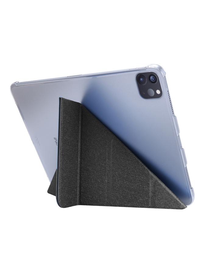 Zaboon Case For iPad Pro 11 2022 / 2021 Silk Texture Horizontal Deformation Flip Leather Tablet Case with Holder - Image 3