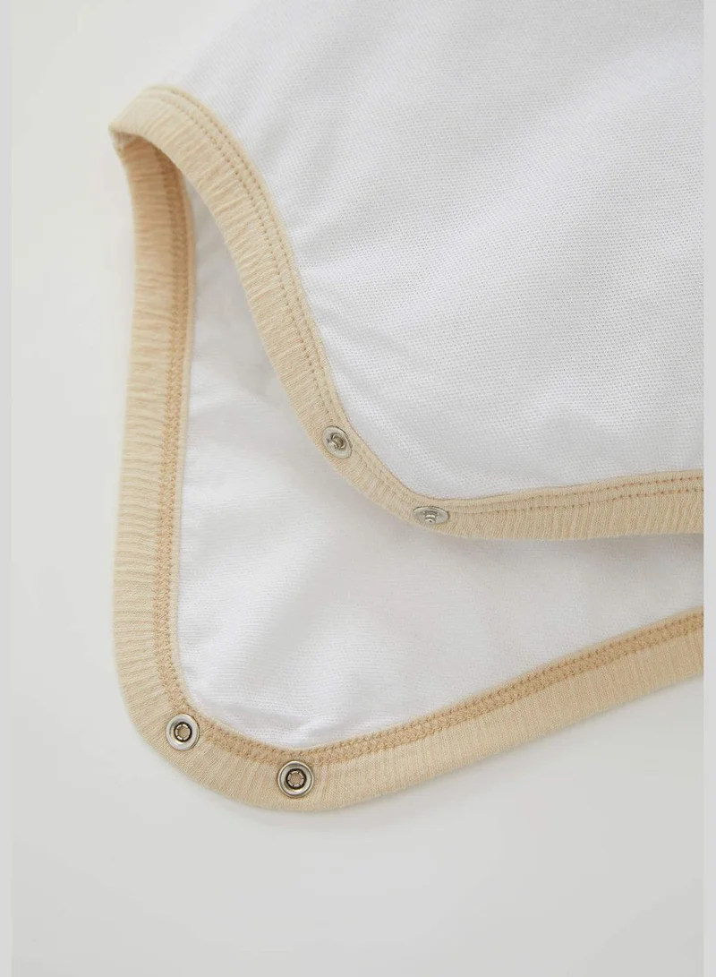 DeFacto Short Sleeve Printed Newborn Bodysuit
