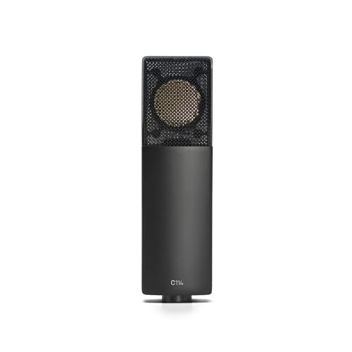 AKG Professional C114 Large Diaphragm Multi-Pattern Condenser Microphone–XLR Studio Mic for Podcasting, Streaming, Broadcasting & Music Recording, Cardioid/Omni/Figure-8, Low Noise, Sustainable Design - Image 3