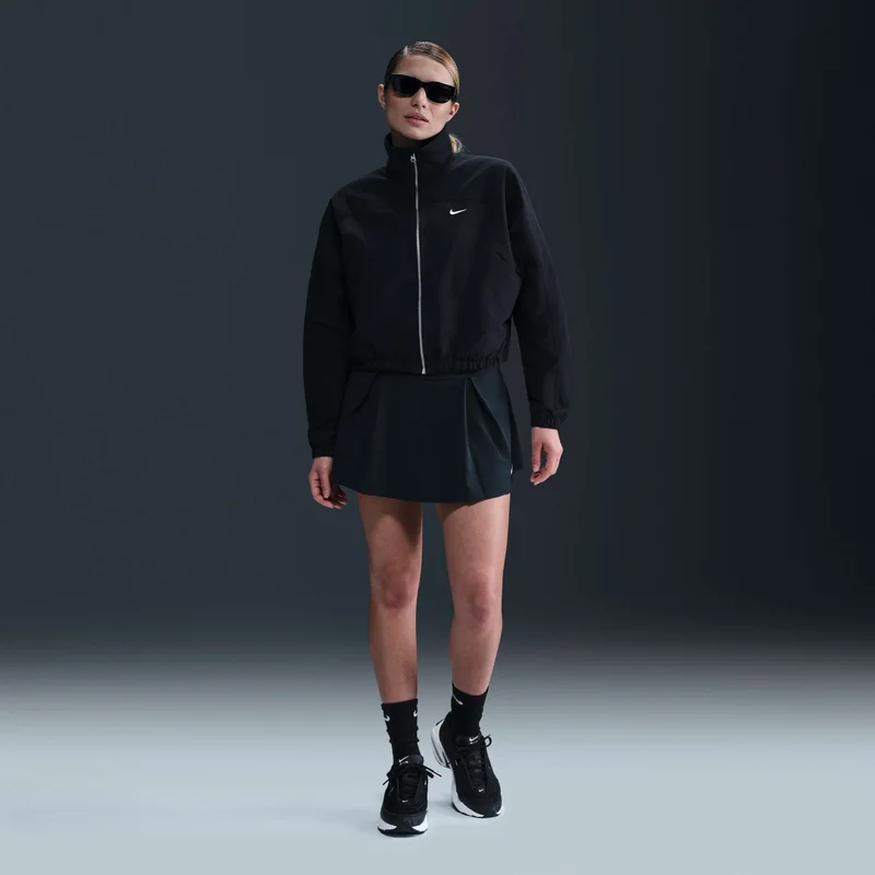 Nike Black Women's Sportswear Everything Wovens Repel Jacket for Women | Best Price UAE