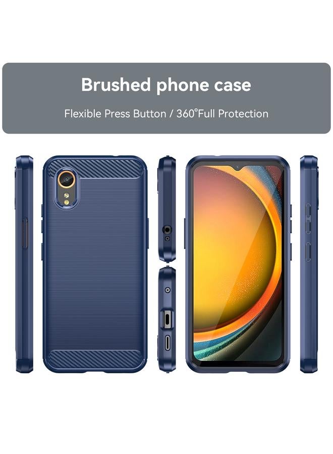 اس-توب جراب لهاتف Samsung Galaxy Xcover 7 مصنوع من ألياف الكربون المصقولة والمصنوعة من مادة TPU - Image 2