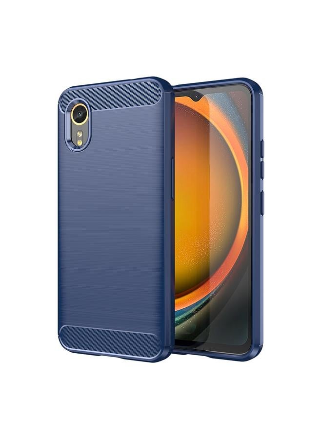 اس-توب جراب لهاتف Samsung Galaxy Xcover 7 مصنوع من ألياف الكربون المصقولة والمصنوعة من مادة TPU - Image 1